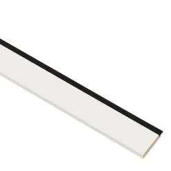 I-Wood AFSLUTNINGSLISTE HVID 16 X 67 X 2400 MM