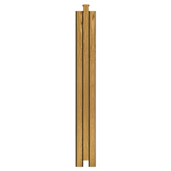 I-Wood AKUSTIKPANEL EG BRUN OLIE 17 X 300 X 2400 MM^ Akustikpanel