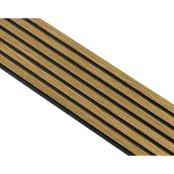 I-Wood AKUSTIKPANEL EG BRUN OLIE 17 X 300 X 2400 MM^ Akustikpanel
