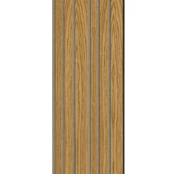 I-Wood AKUSTIKPANEL EG BRUN OLIE 17 X 300 X 2400 MM^ Akustikpanel
