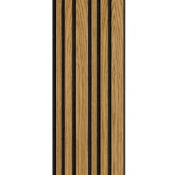 I-Wood AKUSTIKPANEL EG BRUN OLIE 17 X 300 X 2400 MM^ Akustikpanel