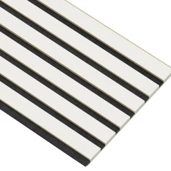 I-Wood AKUSTIKPANEL EG HVIDMALET 16 X 300 X 2400 MM^ Akustikpanel