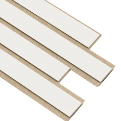 I-Wood AKUSTIKPANEL EG HVIDMALET 16 X 300 X 2400 MM^ Akustikpanel