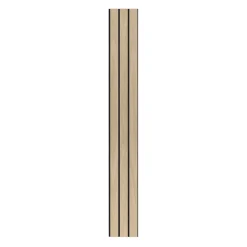 I-Wood AKUSTIKPANEL EG HVID OLIE 17 X 300 X 2400 MM^ Akustikpanel