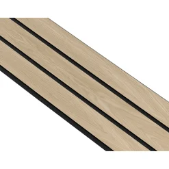 I-Wood AKUSTIKPANEL EG HVID OLIE 17 X 300 X 2400 MM^ Akustikpanel