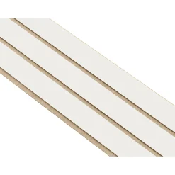I-Wood AKUSTIKPANEL EG HVIDMALET 16 X 300 X 2400 MM^ Akustikpanel