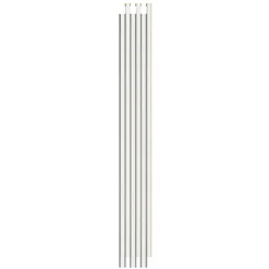 I-Wood AKUSTIKPANEL EG HVIDMALET 16 X 300 X 2400 MM^ Akustikpanel