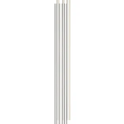 I-Wood AKUSTIKPANEL EG HVIDMALET 16 X 300 X 2400 MM Best