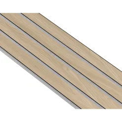 I-Wood AKUSTIKPANEL EG HVID OLIE 17 X 300 X 2400 MM Hot