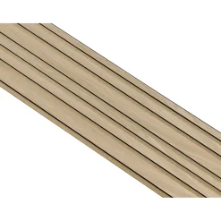 I-Wood AKUSTIKPANEL EG HVID OLIE 17 X 300 X 2400 MM^ Akustikpanel