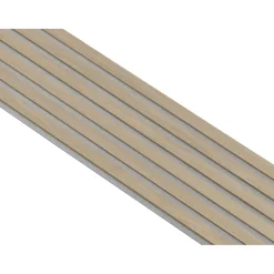 I-Wood AKUSTIKPANEL EG HVID OLIE 16 X 300 X 2400 MM^ Akustikpanel