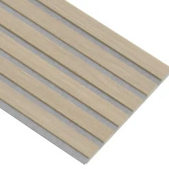 I-Wood AKUSTIKPANEL EG HVID OLIE 16 X 300 X 2400 MM^ Akustikpanel