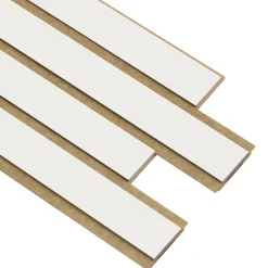 I-Wood AKUSTIKPANEL EG HVIDMALET 16 X 300 X 2400 MM^ Akustikpanel