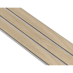 I-Wood AKUSTIKPANEL EG HVID OLIE 17 X 300 X 2400 MM^ Akustikpanel