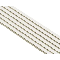 I-Wood AKUSTIKPANEL EG HVIDMALET 16 X 300 X 2400 MM^ Akustikpanel