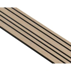 I-Wood AKUSTIKPANEL EG HVID OLIE 16 X 300 X 2400 MM^ Akustikpanel