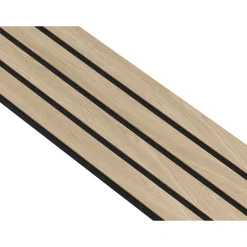 I-Wood AKUSTIKPANEL EG HVID OLIE 16 X 300 X 2400 MM^ Akustikpanel