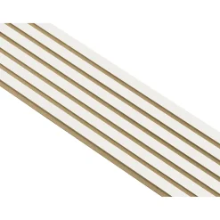 I-Wood AKUSTIKPANEL EG HVIDMALET 16 X 300 X 2400 MM New