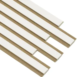 I-Wood AKUSTIKPANEL EG HVIDMALET 16 X 300 X 2400 MM New