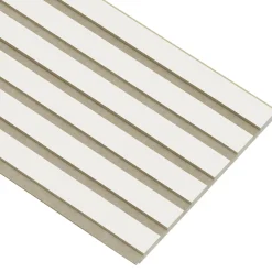 I-Wood AKUSTIKPANEL EG HVIDMALET 16 X 300 X 2400 MM^ Akustikpanel