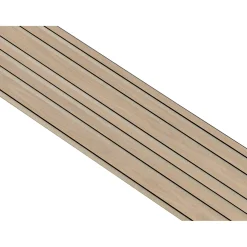 I-Wood AKUSTIKPANEL EG HVID OLIE 17 X 300 X 2400 MM^ Akustikpanel