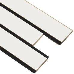 I-Wood AKUSTIKPANEL EG HVIDMALET 16 X 300 X 2400 MM^ Akustikpanel