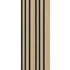 I-Wood AKUSTIKPANEL EG HVID OLIE 16 X 300 X 2400 MM^ Akustikpanel