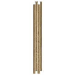 I-Wood AKUSTIKPANEL EG MØRKEBRUN OLIE 17 X 300 X 2400 MM^ Akustikpanel