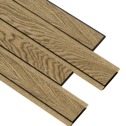 I-Wood AKUSTIKPANEL EG MØRKEBRUN OLIE 17 X 300 X 2400 MM Hot
