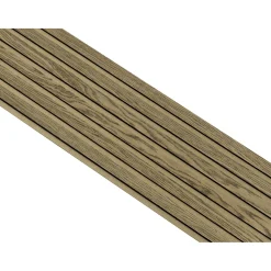 I-Wood AKUSTIKPANEL EG MØRKEBRUN OLIE 17 X 300 X 2400 MM Best
