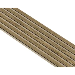 I-Wood AKUSTIKPANEL EG MØRKEBRUN OLIE 17 X 300 X 2400 MM^ Akustikpanel