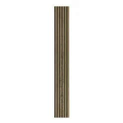 I-Wood AKUSTIKPANEL EG MØRKEBRUN OLIE 16 X 300 X 2400 MM New