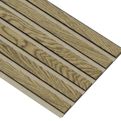 I-Wood AKUSTIKPANEL EG MØRKEBRUN OLIE 17 X 300 X 2400 MM