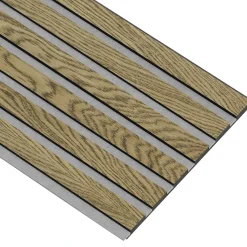 I-Wood AKUSTIKPANEL EG MØRKEBRUN OLIE 17 X 300 X 2400 MM^ Akustikpanel