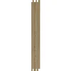 I-Wood AKUSTIKPANEL EG MØRKEBRUN OLIE 16 X 300 X 2400 MM^ Akustikpanel