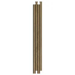 I-Wood AKUSTIKPANEL EG MØRKEBRUN OLIE 17 X 300 X 2400 MM^ Akustikpanel
