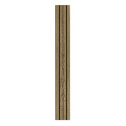 I-Wood AKUSTIKPANEL EG MØRKEBRUN OLIE 16 X 300 X 2400 MM^ Akustikpanel