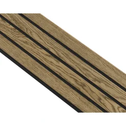 I-Wood AKUSTIKPANEL EG MØRKEBRUN OLIE 16 X 300 X 2400 MM^ Akustikpanel