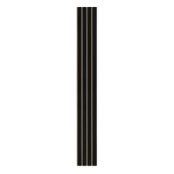 I-Wood AKUSTIKPANEL EG SORT 17 X 300 X 2400 MM New
