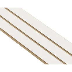 I-Wood AKUSTIKPANEL HVID 16 X 300 X 2400 MM Clearance