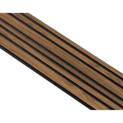 I-Wood AKUSTIKPANEL VALNØD 17 X 300 X 2400 MM^ Akustikpanel