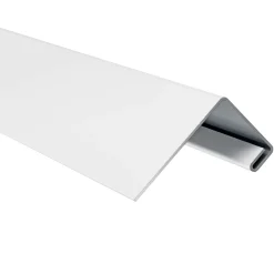 James Hardie ENDEPROFIL HVID 0,8X3000 MM^ Facadebeklædning