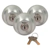 Jasa VAREVOGNSLÅS DISEC75 VAREVOGNSLÅS DIRKESIKRET CYLINDER SØLV 3 PK Outlet