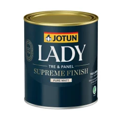 Jotun LADY SUPREME FINISH 03 TRÆ- OG LISTEMALING 0,68 L HVID^ Træ- & Metalmaling