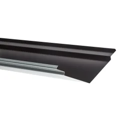 Jual SORT ALU-PROFIL 1AS, 6" DOBBELT INKL. BLINDFALS SKOTRENDE 1 M^ Alu Profiler
