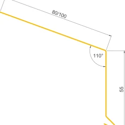 Jual SORT ALU-PROFIL 12S, 100 X 55 MM TAGFOD 1 M Discount