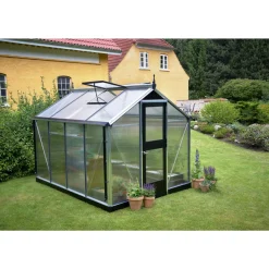 Juliana COMPACT EKSKL. SOKKEL DRIVHUS 10 MM POLY ALUMINIUM 6,6 M2 Best
