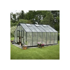 Juliana GARTNER EKSKL. SOKKEL DRIVHUS 10 MM POLY ANTRACIT 18,8 M2^ Drivhuse
