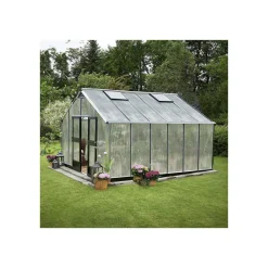 Juliana GARTNER EKSKL. SOKKEL DRIVHUS 10 MM POLY ALUMINIUM 16,2 M2^ Drivhuse