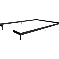 Juliana PREMIUM STÅLFUNDAMENT SORT 13 M²^Dame Drivhusfundamenter